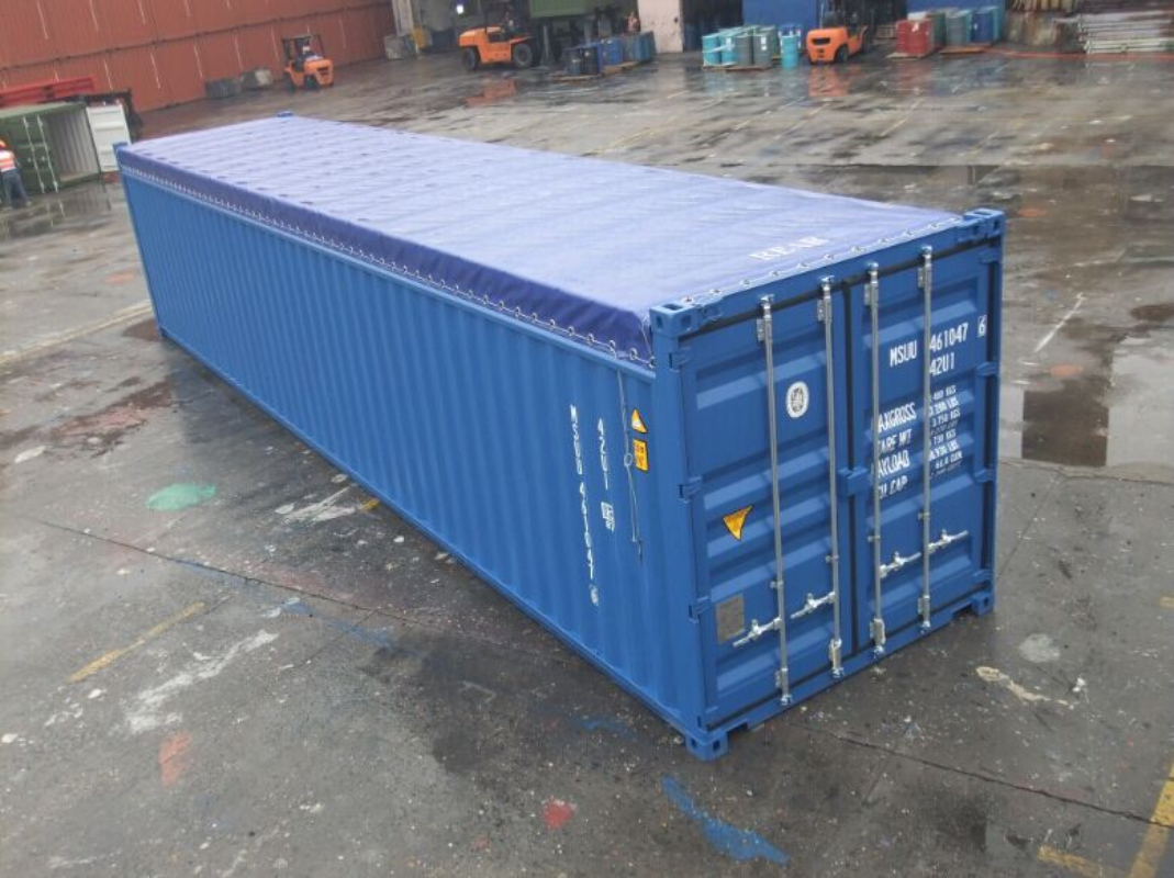 inside 20ft Open Top Container