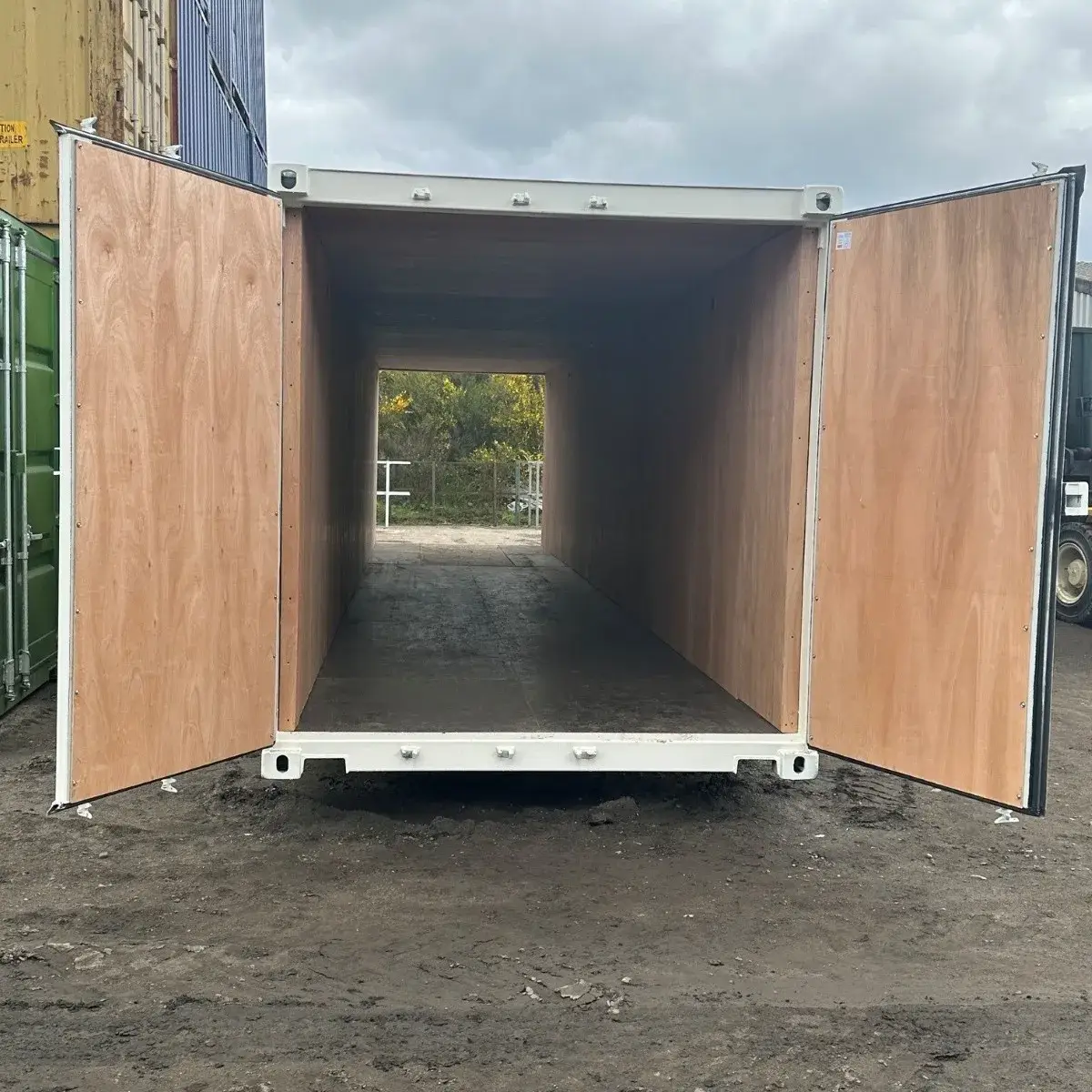 Inside Tunnel Container
