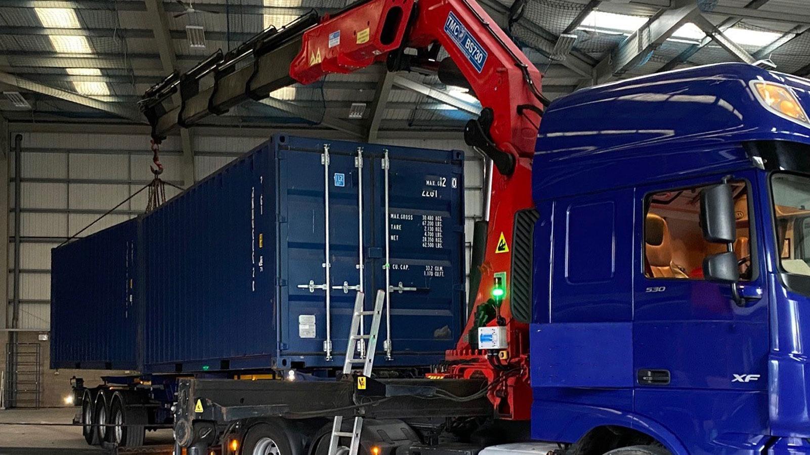 container delivery