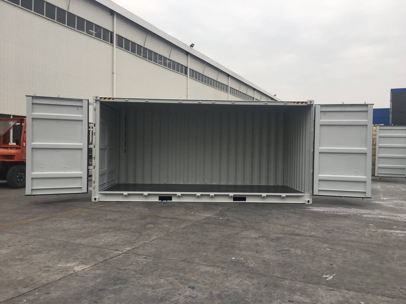 Side opening shipping containers in Manchester